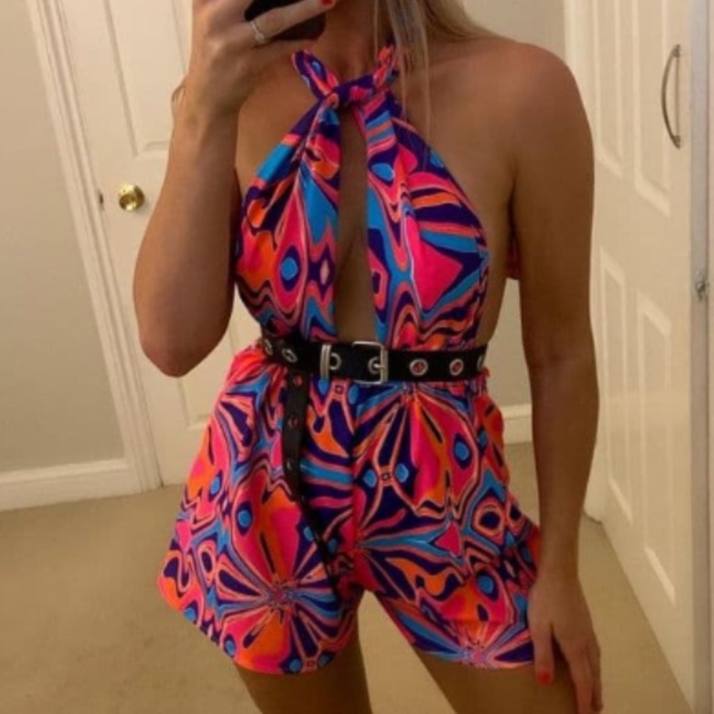 Playsuit rave outfit lovewildrose NEVER WORN